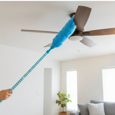 DL Static Duster with Telescopic Handle Extendable Home Cleaning Tool