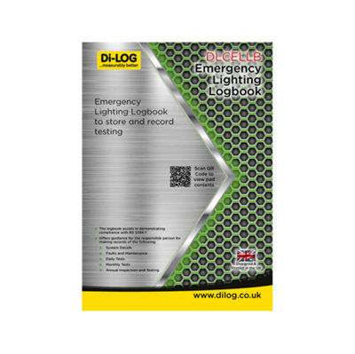 DLCELLB Logbook for Emergency Lighting