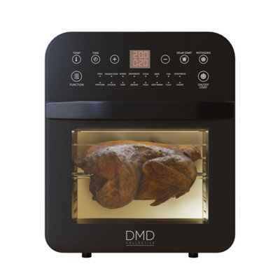 DMD 12L Digital Air Fryer Oven with Rotisserie 16 Pre-Set Modes With Timer Healthy Eating