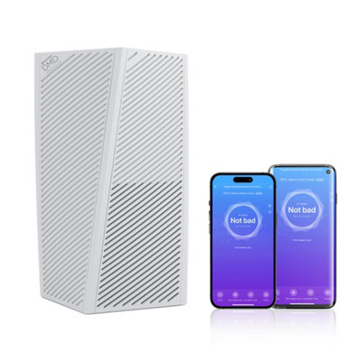 DMD 3 Speeds Smart Air Purifier HEPA 13 & Carbon Air Filter 99.97% Pollen Remover with Quiet Mode