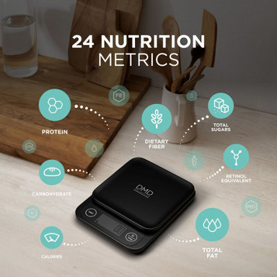DMD Smart Kitchen Scale with Nutritional Calculator, Food Nutrition ...