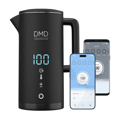 DMD Wi-Fi Touchscreen Smart Kettle, 1.5L Voice Control with Alexa & Google 2200W