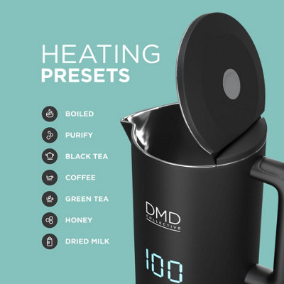 DMD Wi-Fi Touchscreen Smart Kettle, 1.5L Voice Control with Alexa & Google 2200W