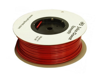 DMFit 3/8" LLDPE (Linear Low Density Polyethylene) Tubing - Red - 15 Metres