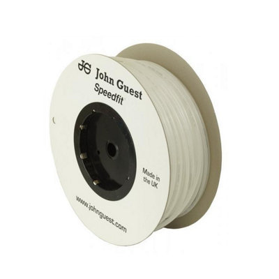 DMFit 3/8" LLDPE (Linear Low Density Polyethylene) Tubing - White - 3 Metres