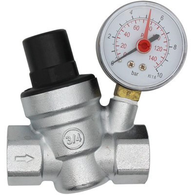 DN20 water pressure reducer 34 inch water pressure regulator with ...