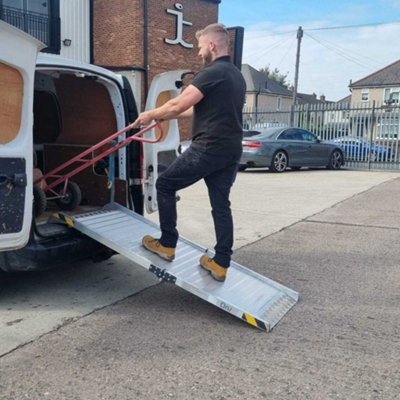 DnA Lightweight Folding Van Ramp 1500mm x 900mm SWL 400kg