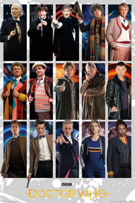 Doctor Who Doctors Grid 61 x 91.5cm Maxi Poster