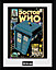 Doctor Who Tardis Comic 30 x 40cm Framed Collector Print