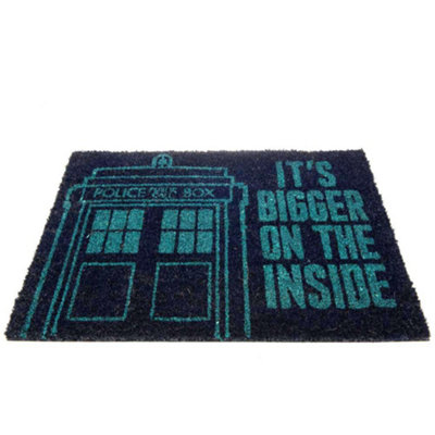 Doctor Who Tardis Doormat Blue (One Size)