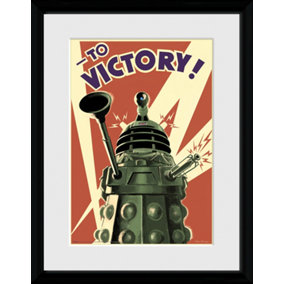 Doctor Who Victory 30 x 40cm Framed Collector Print