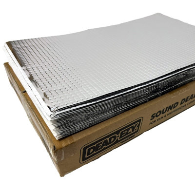 Dodo Mat DEAD-EZY Sound Deadening 20 Sheets - 20sq.ft Car Van Vibration Proofing