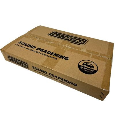 Dodo Mat DEAD-EZY Sound Deadening 20 Sheets - 20sq.ft Car Van Vibration Proofing - 5