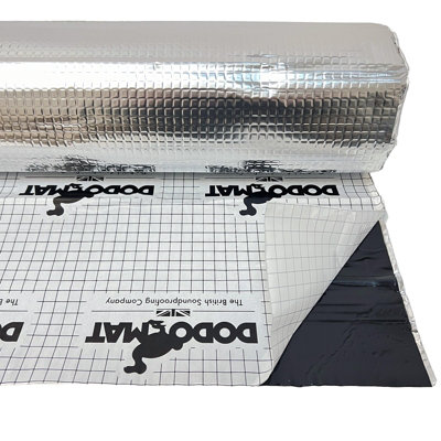 Dodo Mat DEAD-EZY Sound Deadening 5m Roll - 26.9sq.ft Car Van Vibration Proofing - 3