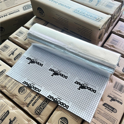 Dodo Mat DEAD-EZY Sound Deadening 5m Roll - 26.9sq.ft Car Van Vibration Proofing - 6