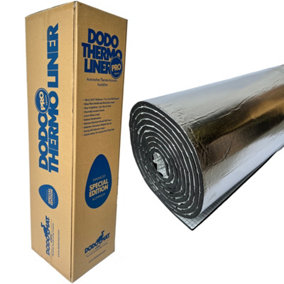 Dodo Mat Thermo Liner PRO 10mm Camper Van Insulation 5m Thermal Sound Proofing