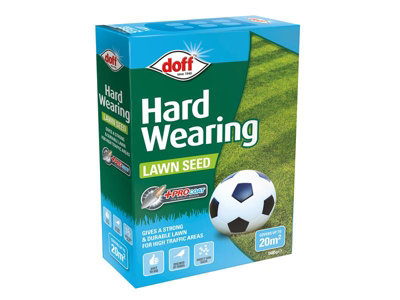 DOFF F-LB-500-DOF Hard Wearing Lawn Seed 500g DOFFLB500