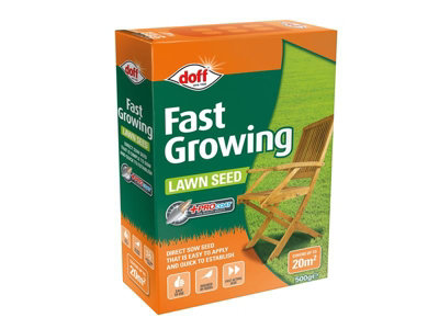 DOFF F-LC-500-DOF Fast Growing Lawn Seed 500g DOFFLC500