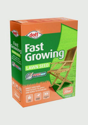 Doff - Fast Acting Lawn Seed With Procoat - 500g