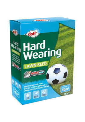 Doff - Hardwearing Lawn Seed With Procoat - 1kg