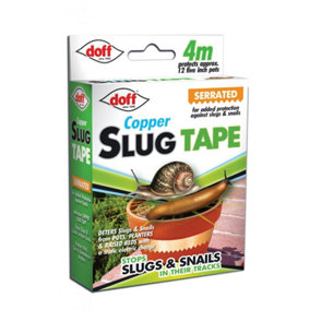 Doff - Slug/Snail Adhesve Copper Tape - 4m