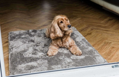 Dog Big Softie Rug Taupe 67 x 100cm