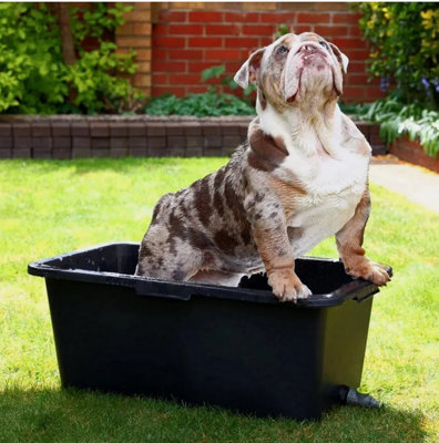Dog Cat Pet Washing Bathtub With Drain Valve Multi Purpose Bath Tub Large 80l Price Comparisons | Compare The Build