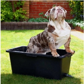 Dog Cat Pet Washing Bathtub With Drain Valve Multi Purpose Bath Tub Large 80l
