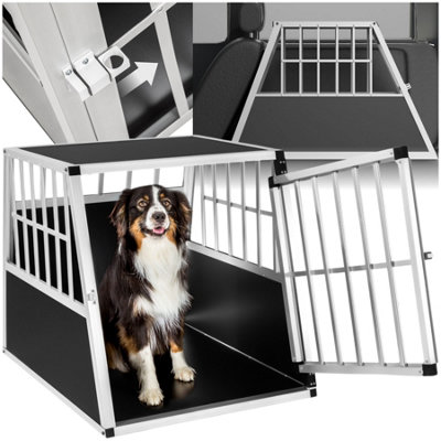 Aluminium dog crate best sale