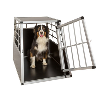 Dog Crate Single - Transport box - black
