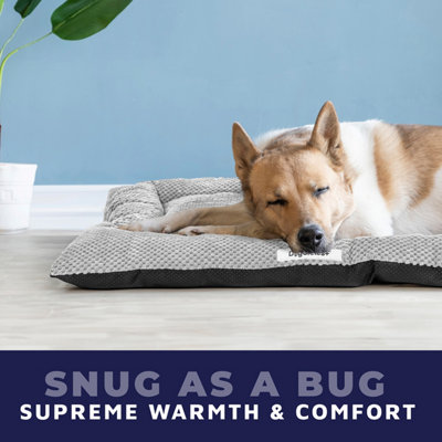 Dog Crate with Removable Tray and Bed - Extra Large - 3