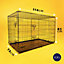 Dog Crate with Removable Tray - XXL