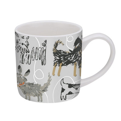 Dog Days Animal Print New Bone China Mug