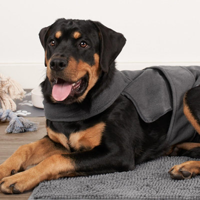 Dog towel outlet coat