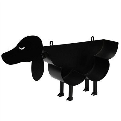 Dog Free Standing Toilet Roll Holder - Pukkr