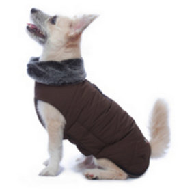 Dog Gone Smart Tamarack Dog Coat Brown (10in)