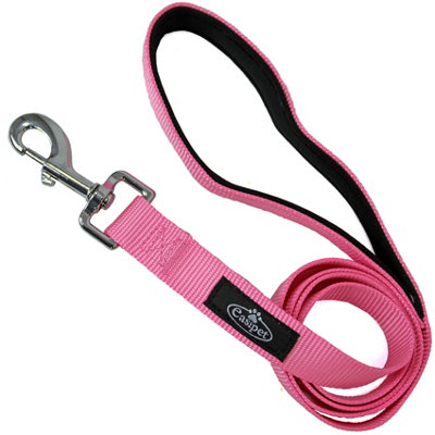 Dog Lead Collar Neoprene Padded Waterproof Comfort Leash 4ft Pink Price Comparisons | Compare The Build