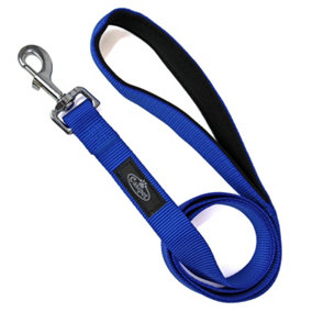 Dog Lead Collar Neoprene Padded Waterproof Comfort Leash 6ft Neoprene Long Blue