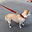 Dog Lead Collar Neoprene Padded Waterproof Comfort Leash 6ft Neoprene Long Red