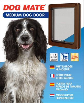 Dog Mate Brown Medium Dog Door (215B)