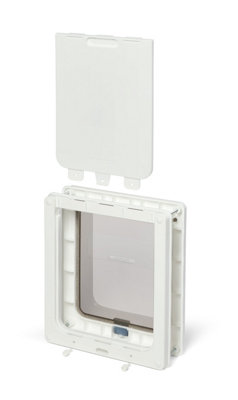 Dog Mate Medium Dog Door - White - 215W