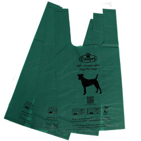 Dog Puppy Poo Poop Bags Large Environmentally Friendly Compostable Biodegradable
