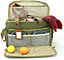 Dog Travel Bag Pet Multi-Use Dog Outdoor Bag with Locking Safety Zippers, Food and Accessory Bag for Traveling For Dogs