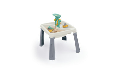 Dolu 3-in-1 Sand Water and Creativity Table - White