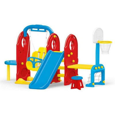 Dolu 7-In-1 Garden Kids Playground Set - 2 Years +