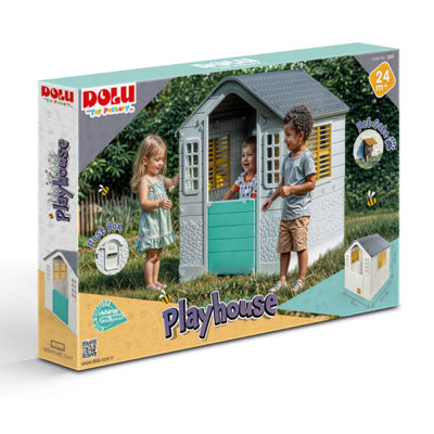 Little Tikes Playhouse Dolu My First House With Fence Kids