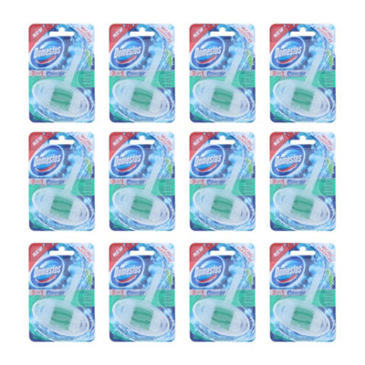 Domestos 3 in 1 Rim Block Pine (Pack of 12)