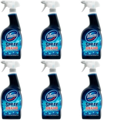 Domestos Bleach Multipurpose Spray 700ml (Pack of 6) DIY at B&Q