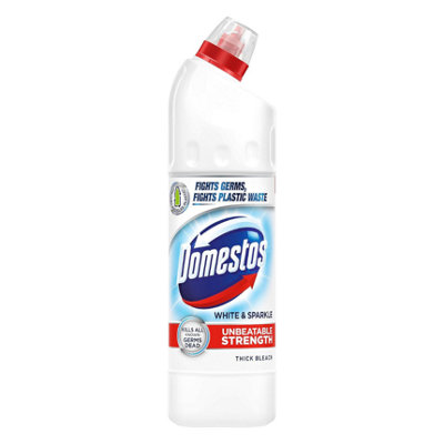 Domestos Bleach White And Sparkle 750 Pack Of 3