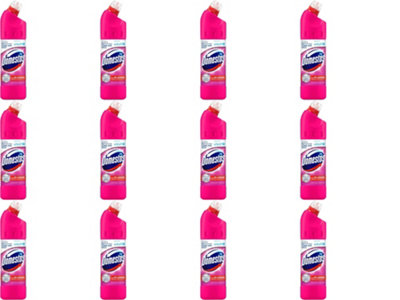 Domestos Pink Bleach 750ml (Pack of 12)